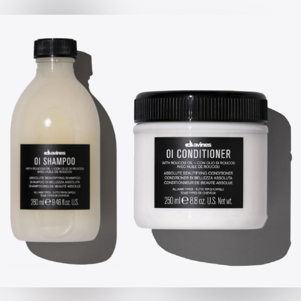 NWT Davines Oi Shampoo and Conditioner (full size 280/250ml)